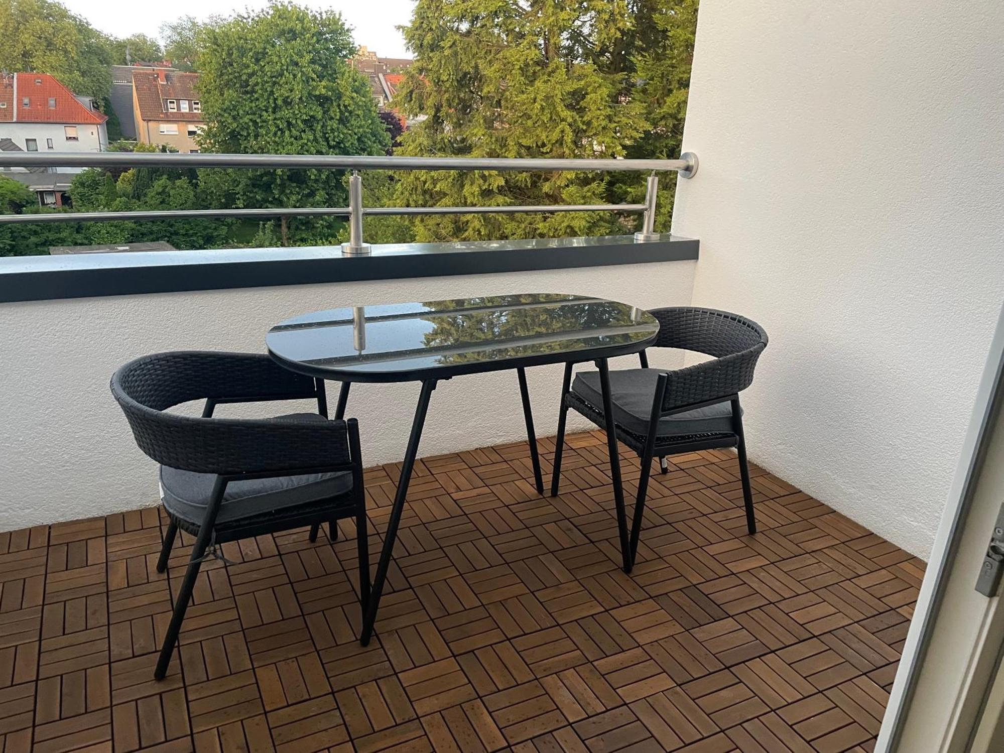 Moderne Ferienwohnung In Gelsenkirchen-Schalke Fuer 1 Bis 7 Personen Mit Terrasse, Ideal Fuer Gruppen & Stadionbesuche מראה חיצוני תמונה